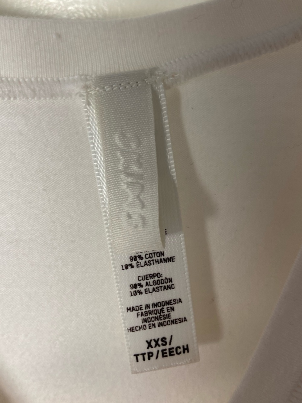 SKIMS Cotton Jersey Top in Bone - Picture 2 of 2